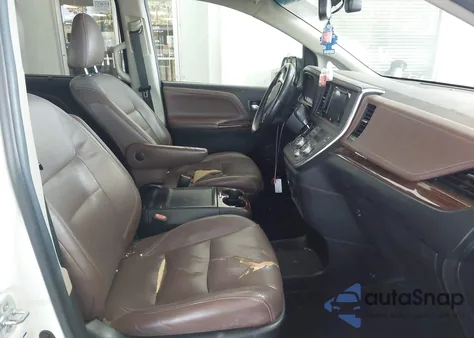 2015 Toyota Sienna Limited Premium 7 Passenger из США, поврежденный, VIN 5TDDK3DC5FS095906